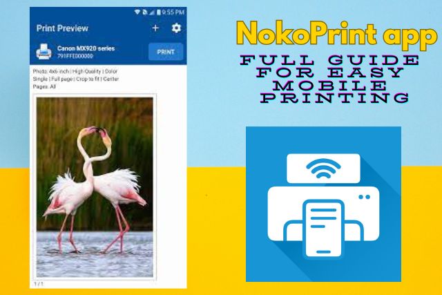 How to Print From Phone Using NokoPrint App 2026 (Easy Mobile Printing)