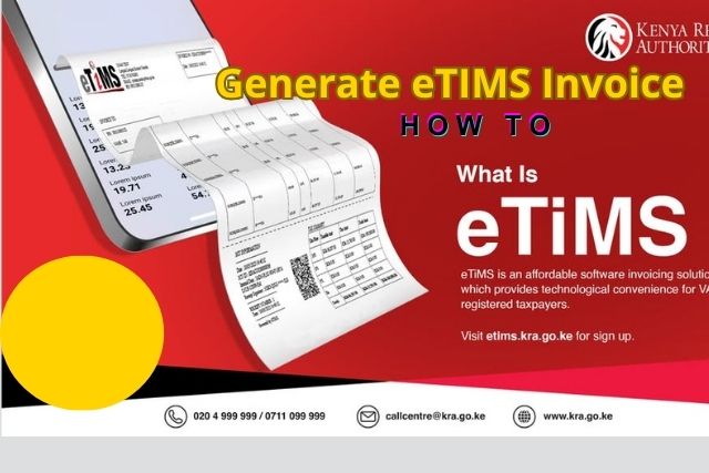 How to Generate eTIMS Invoice Proven KRA Guide for 2026