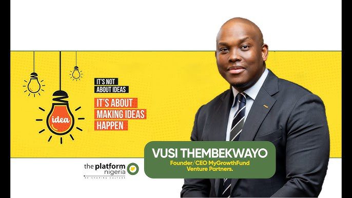 Vusi Thembekwayo at Platform Nigeria 2026 on Founder’s Mindset & African Unity