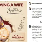 Mercy Masika Masterclass Becoming a Wife