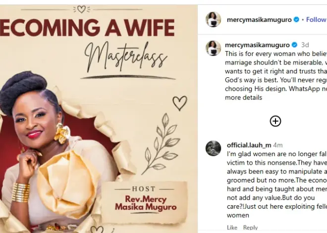 How Mercy Masika Masterclass Becoming a Wife Blew Up